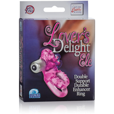 Lover's Delight Ele - Pink - Godfather Adult Sex and Pleasure Toys