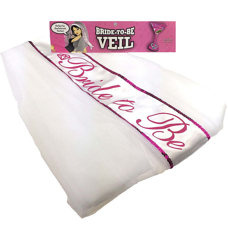Bride-to-Be Veil - White - Godfather Adult Sex and Pleasure Toys