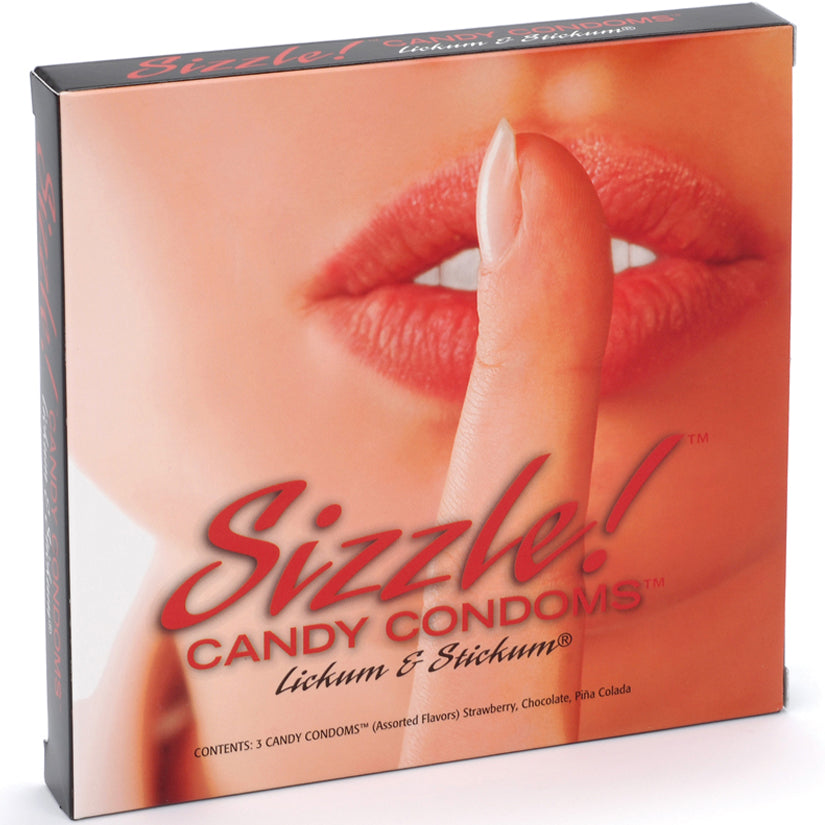 Sizzle! Candy Condoms - Godfather Adult Sex and Pleasure Toys