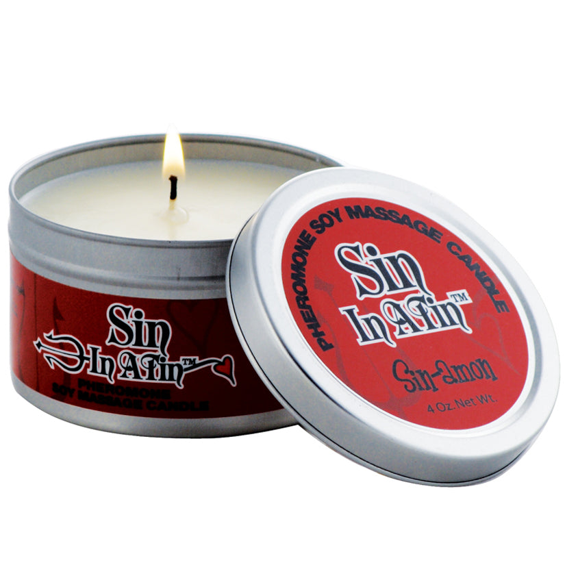 Scandal Candle - Sin-amon Sin in a Tin