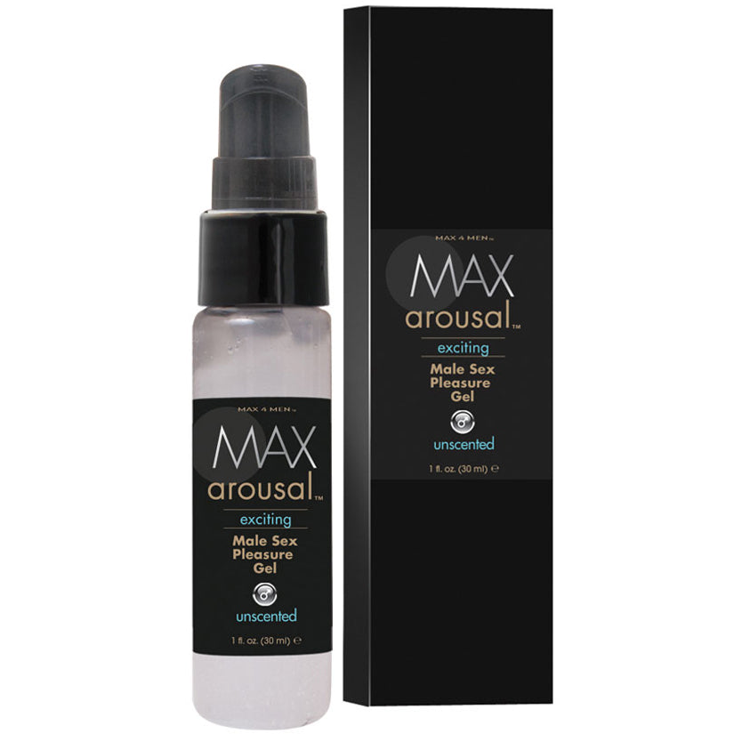 Max Arousal Exciting Male Sex Pleasure Gel 1oz - Godfather Adult Sex and Pleasure Toys
