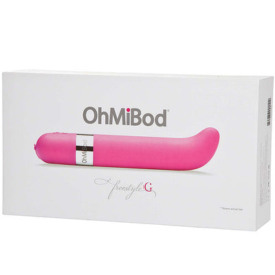 OhMiBod Freestyle G-Spot Vibrator - Pink - Godfather Adult Sex and Pleasure Toys