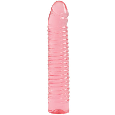 Vivid - Ribbed Jellie Cock - Sunrise - Godfather Adult Sex and Pleasure Toys