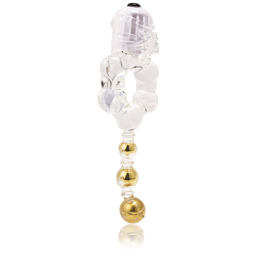 Screaming O Bong-O Ring - Clear - Godfather Adult Sex and Pleasure Toys