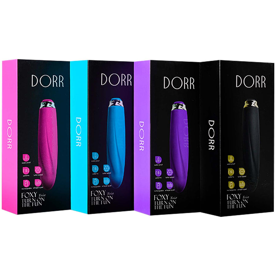 Dorr Foxy Twist - Purple - Godfather Adult Sex and Pleasure Toys