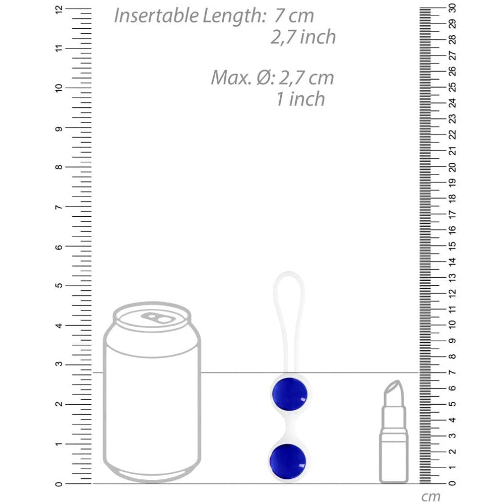 Chrystalino Ben Wa - Blue Small