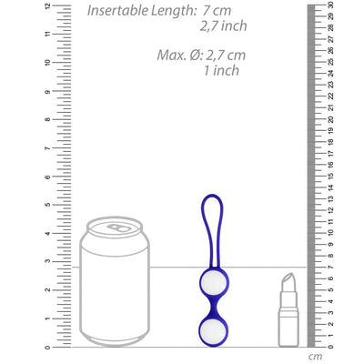 Chrystalino Ben Wa - White Small