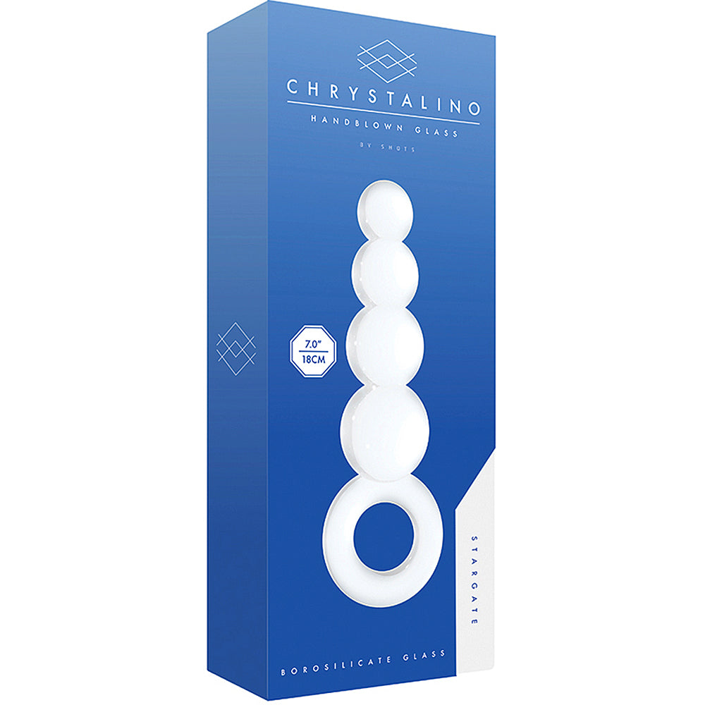 Chrystalino Stargate - White 6.75"