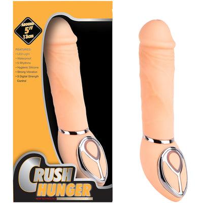 Crush Hunger 5"-Flesh - Godfather Adult Sex and Pleasure Toys