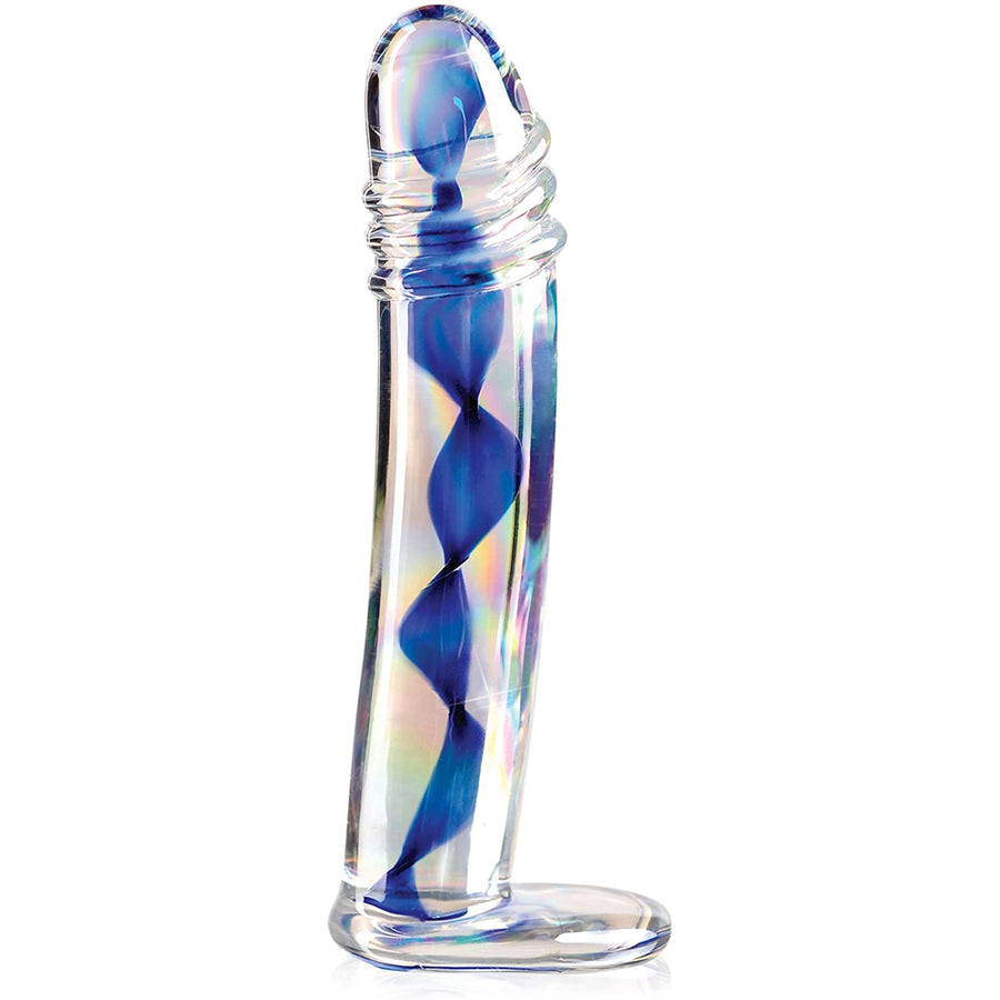 Pipedream - Icicles No.9 - 6.25" Blue Swirl