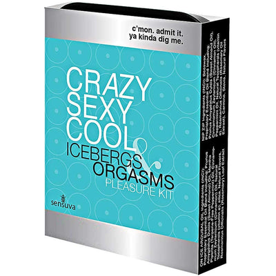 Sensuva Crazy Sexy Cool Icebergs and Orgasms Pleasure Kit
