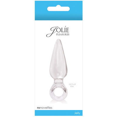 Jolie Pleasures Jelly Plug Mini-Clear - Godfather Adult Sex and Pleasure Toys