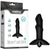 Anal Indulgence Collection - Silicone P-Spot Spiral - Black