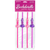 Bachelorette Party Bendable Dicky Straws 4 Pack - Godfather Adult Sex and Pleasure Toys