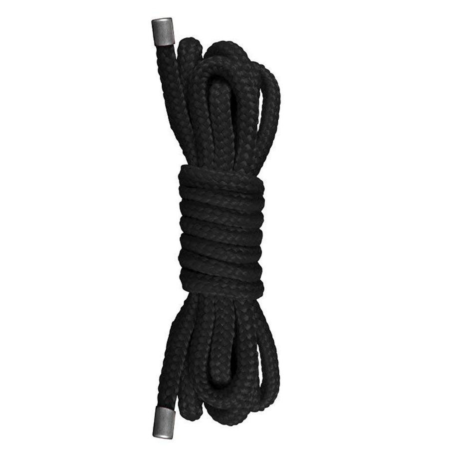 Ouch! Japanese Mini Rope-Black - Godfather Adult Sex and Pleasure Toys