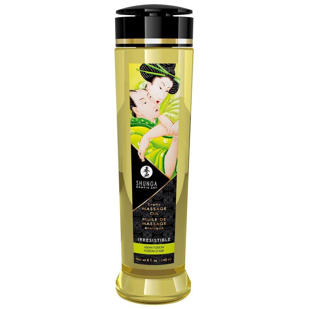 Shunga Erotic Massage Oil - Irresistible Asian Fusion 8oz