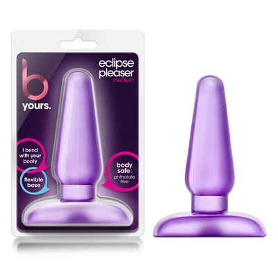 Eclipse Pleaser Anal Plug - 4.75"  Purple