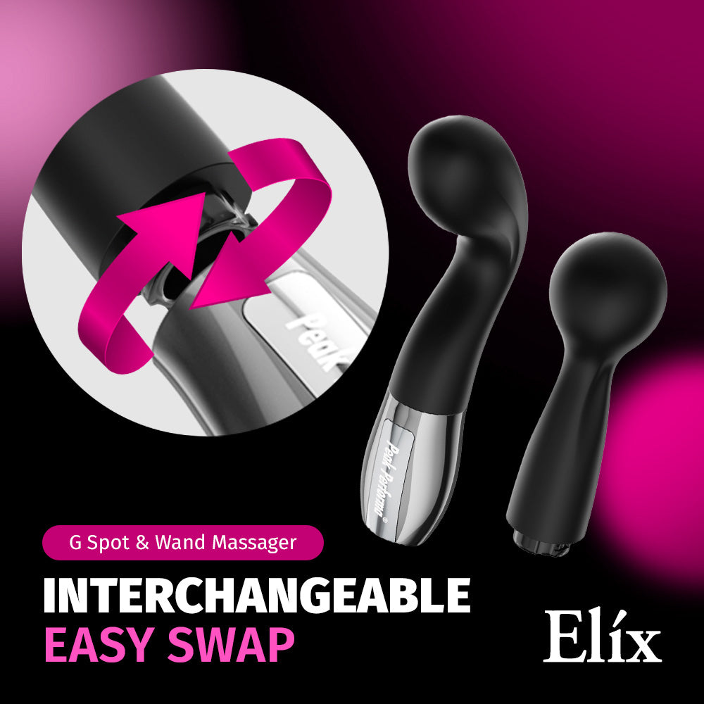 Elíx™ Dual Massager – G-Spot & Wand