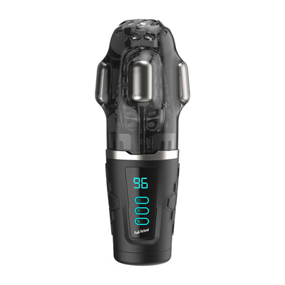Hypershaker™ App-Controlled Vibrating Masturbator - Black