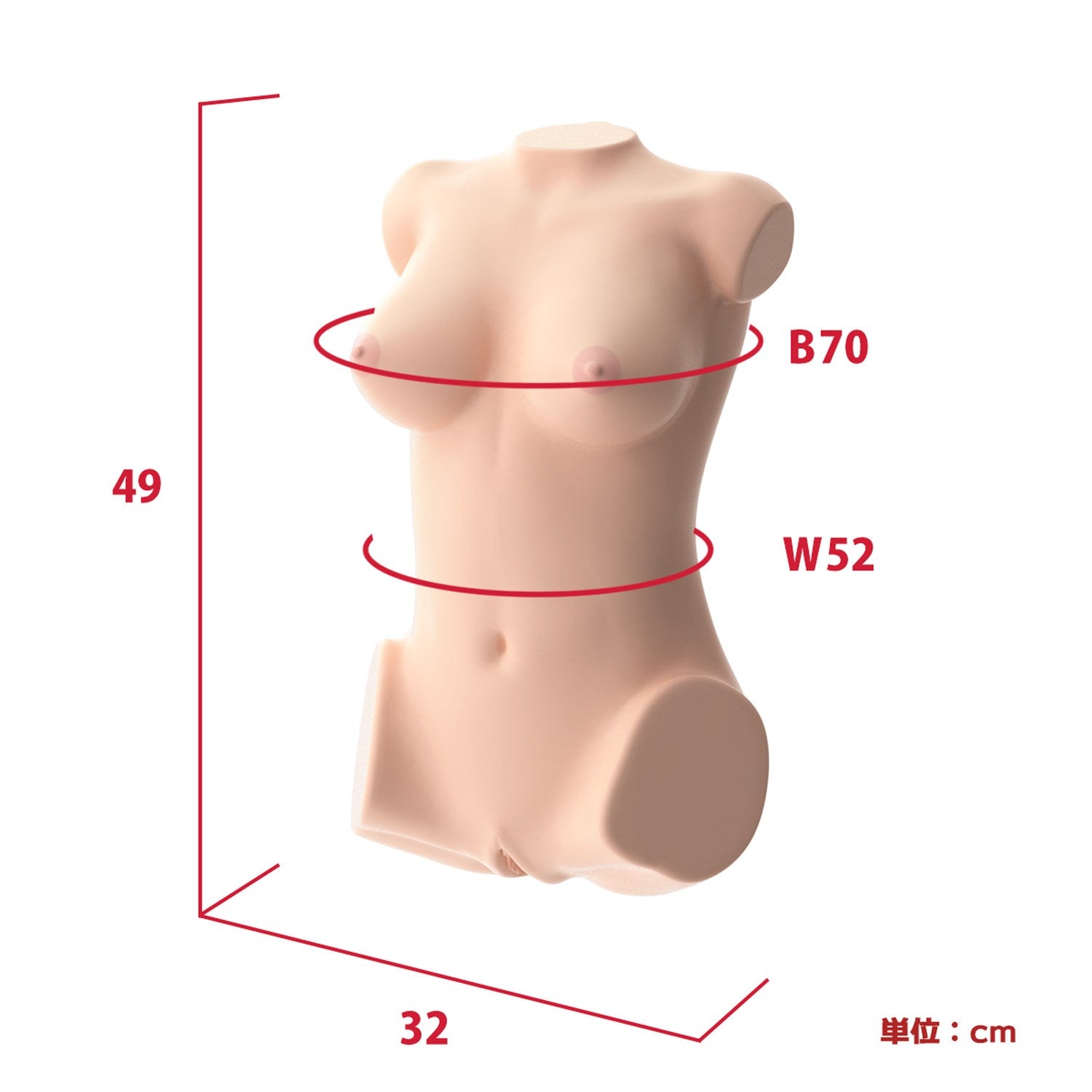 Real Body 3D Bone System - D-Cup Yura Anekawa *Made in Japan
