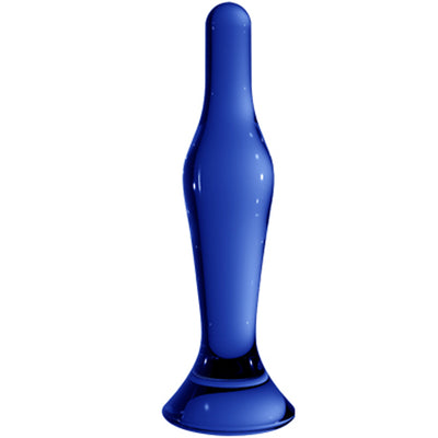 Chrystalino Flask Blue 7" - Godfather Adult Sex and Pleasure Toys