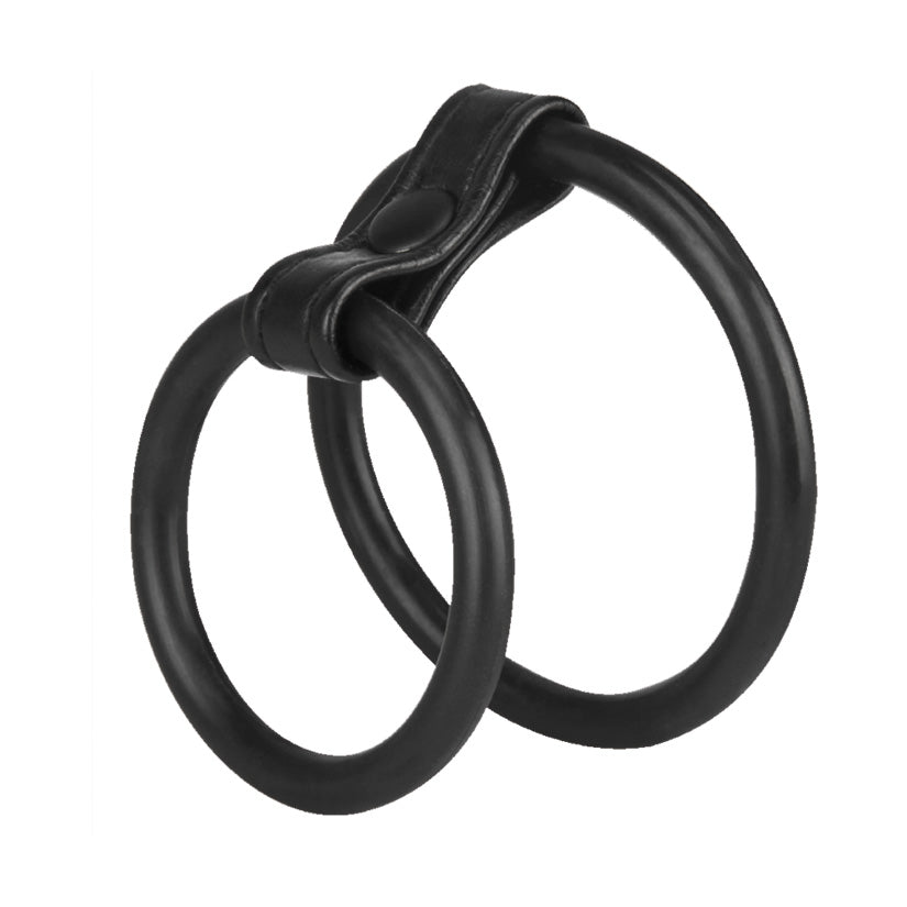 Macho Collection Duo Cock & Ball Ring - Godfather Adult Sex and Pleasure Toys