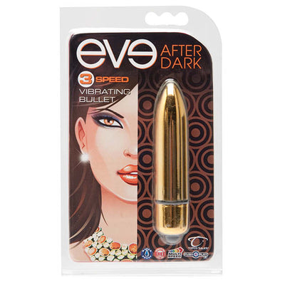 Eve After Dark Vibrating  Bullet - Honey (Gold) - Godfather Adult Sex and Pleasure Toys