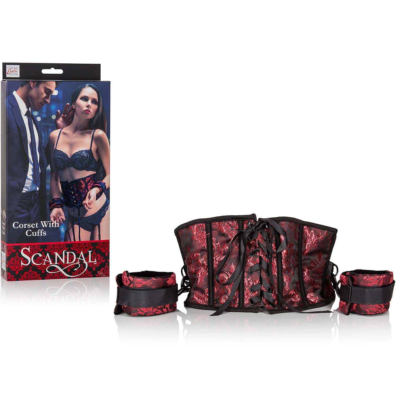 Scandal Corset With Cuffs