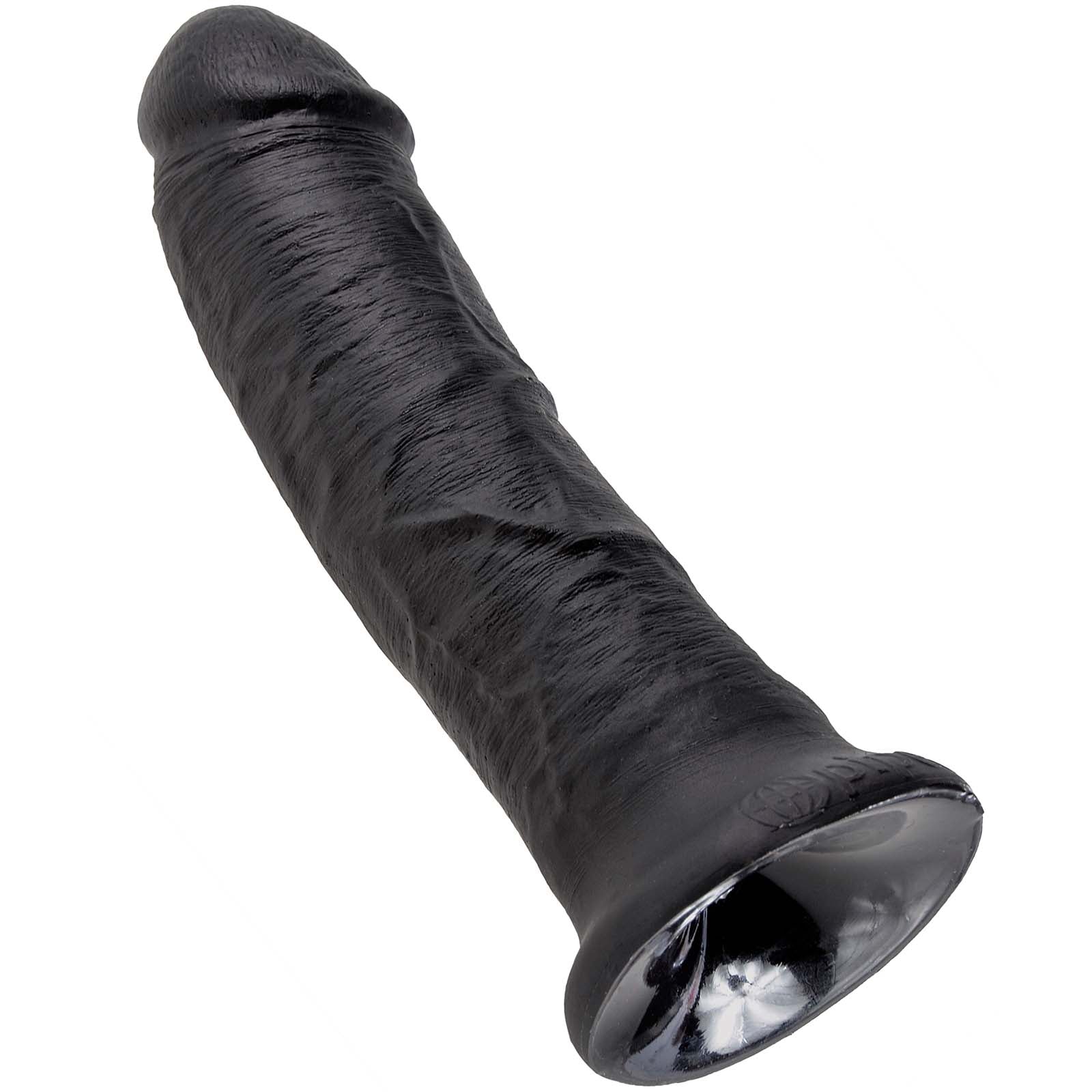 King Cock 8" Cock-Black - Godfather Adult Sex and Pleasure Toys