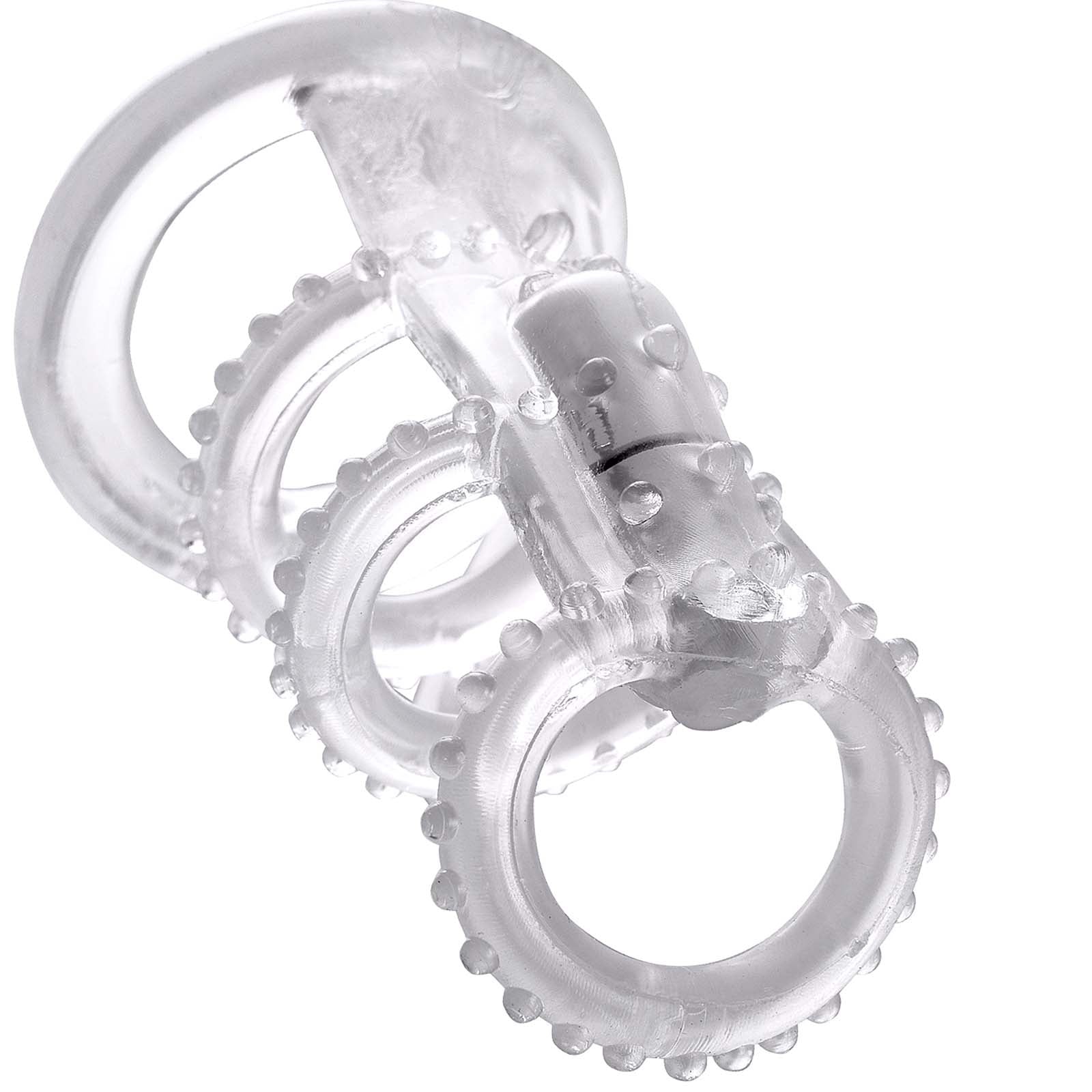 Fantasy X-tensions Vibrating Cock Cage - Godfather Adult Sex and Pleasure Toys