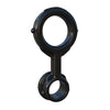 Fantasy C-Ringz Ironman Duo-Ring Black - Godfather Adult Sex and Pleasure Toys