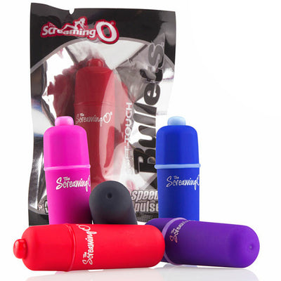 Screaming O 3+1 Soft Touch Bullet - Pink - Godfather Adult Sex and Pleasure Toys