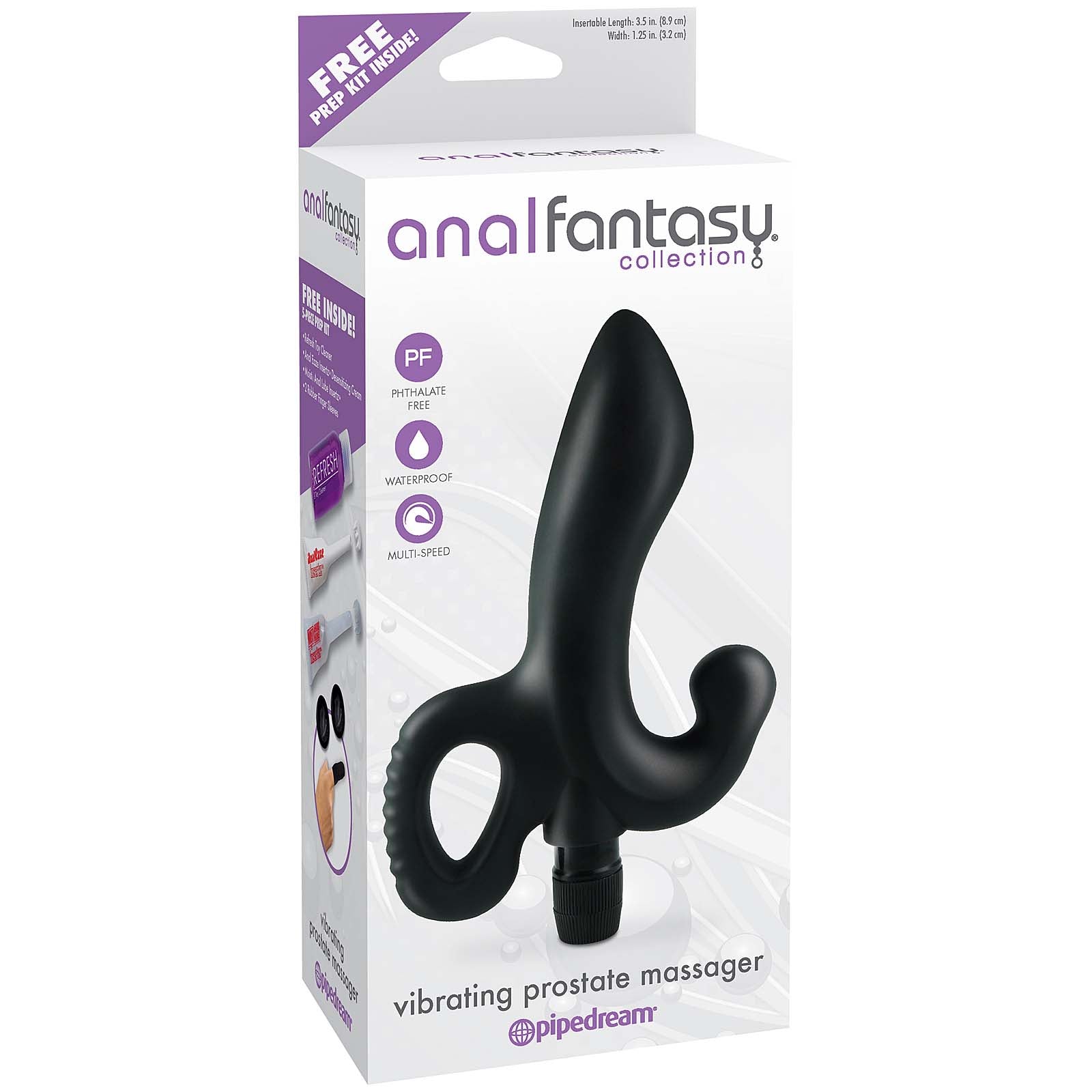 Anal Fantasy Collection Vibrating Prostate Massager - Godfather Adult Sex and Pleasure Toys