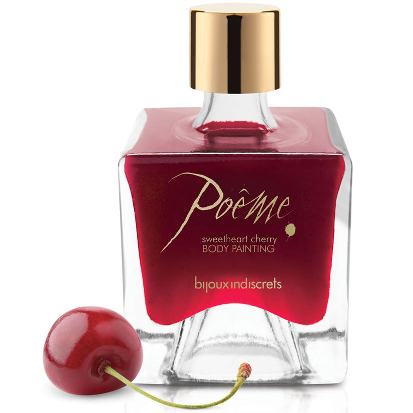 Bijoux Poeme Body Painting-Sweetheart Cherry - Godfather Adult Sex and Pleasure Toys