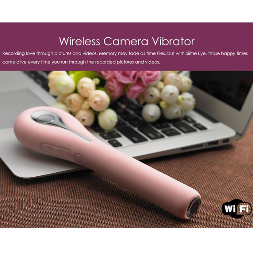 Siime Eye Wireless Video Camera Vibrator Violet - Godfather Adult Sex and Pleasure Toys