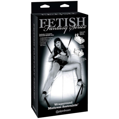 Fetish Fantasy Limited Edition Wraparound Mattress Restraints - Godfather Adult Sex and Pleasure Toys