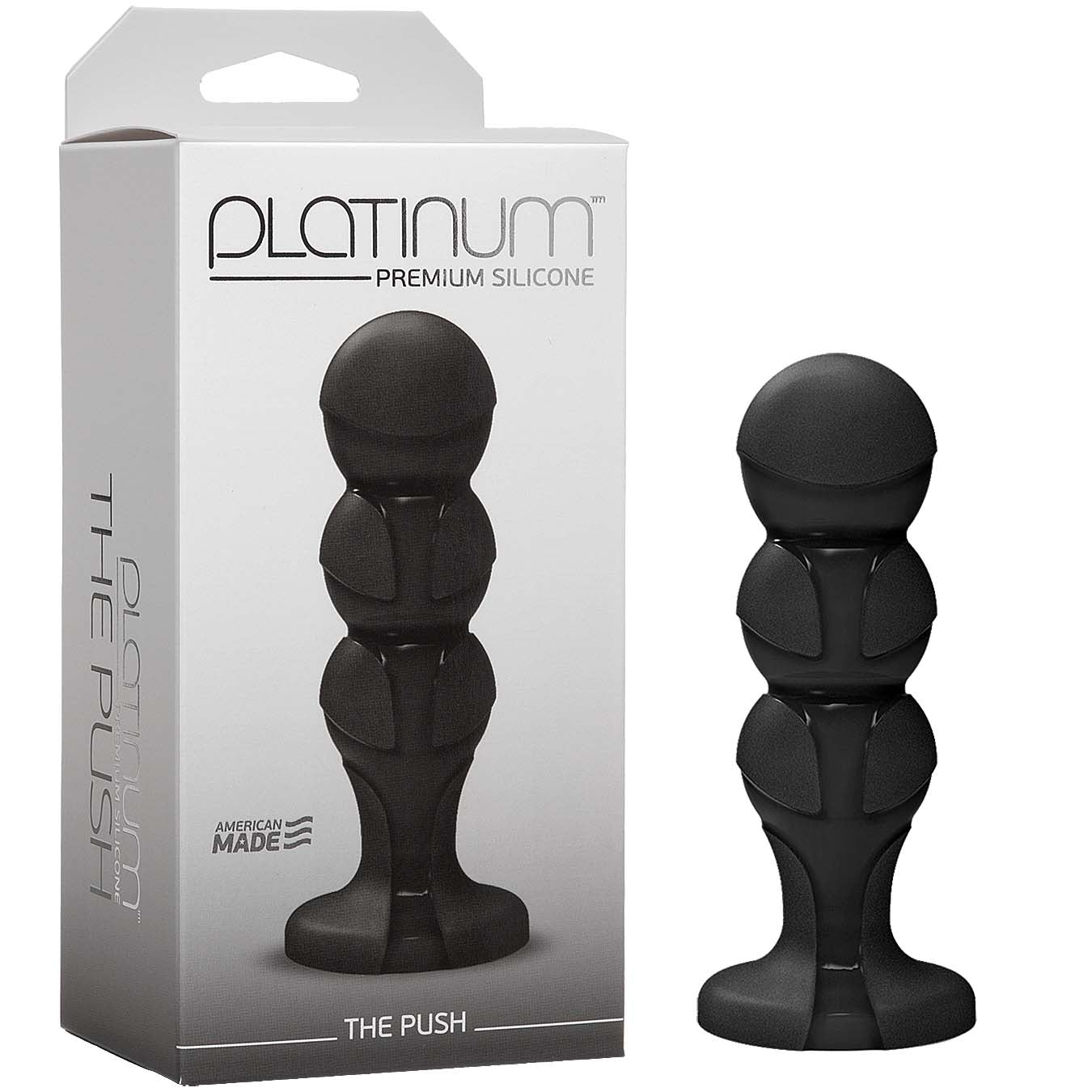 Platinum The Push - Black - Godfather Adult Sex and Pleasure Toys