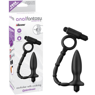 Anal Fantasy Collection Ass-Kicker with Cockring - Godfather Adult Sex and Pleasure Toys