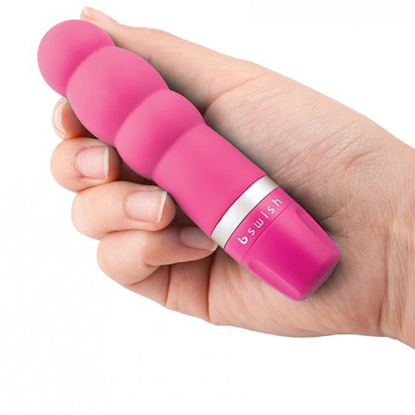 B Swish BCute Classic Pearl-Rose 3" - Godfather Adult Sex and Pleasure Toys