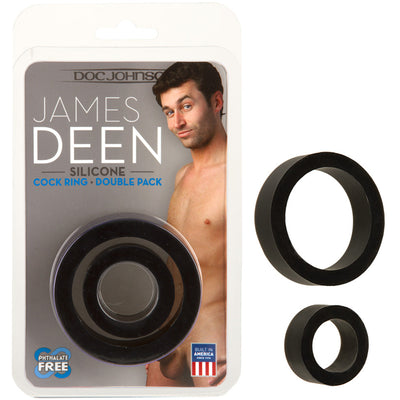 James Deen: Signature - Cock Ring - Black - Godfather Adult Sex and Pleasure Toys