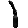 Aggress Vibrating Silicone Butt Plug - Black - Godfather Adult Sex and Pleasure Toys