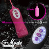 G-Mode Mini 12 Funtions Vibrating Bullet-Pink - Godfather Adult Sex and Pleasure Toys