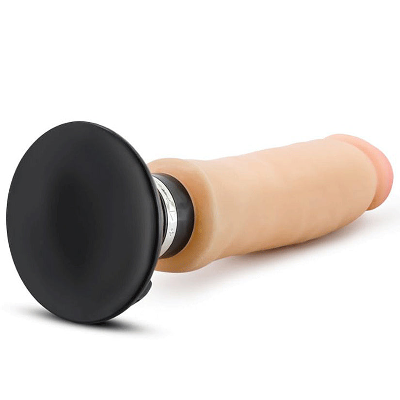 Au Naturel Magnum Vibrating Dong-Beige 11" - Godfather Adult Sex and Pleasure Toys
