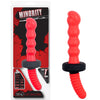 Minority Butt Plug 7" - Red - Godfather Adult Sex and Pleasure Toys