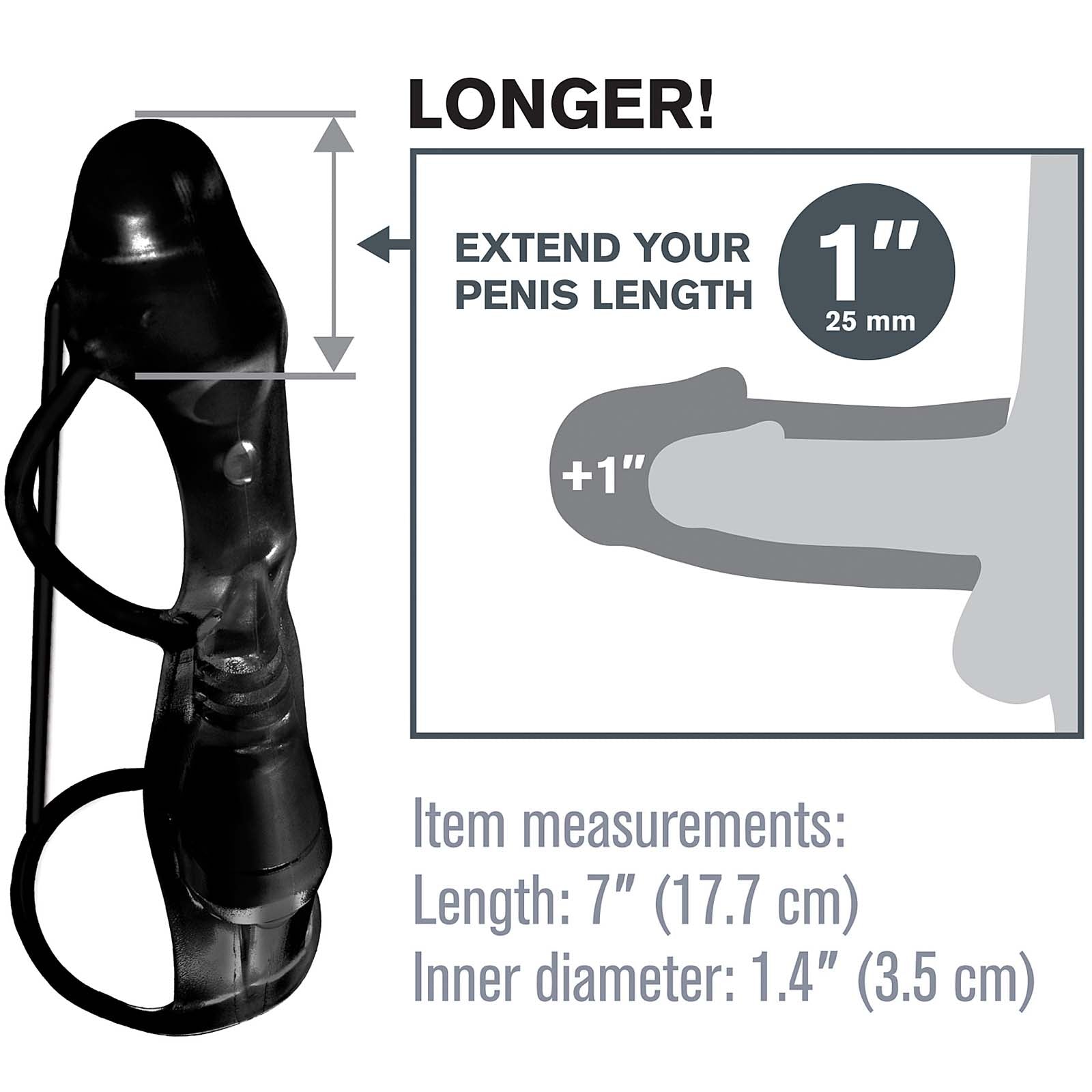 Fantasy X-tensions Vibrating Cock Rocket - Godfather Adult Sex and Pleasure Toys