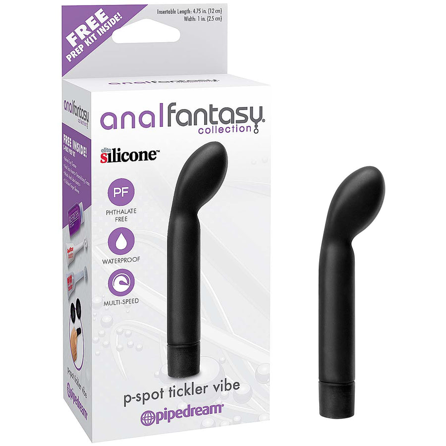 Anal Fantasy Collection P-Spot Tickler Vibe - Godfather Adult Sex and Pleasure Toys