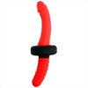 Warrior Double Ended Silicone Plug-Red - Godfather Adult Sex and Pleasure Toys