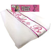 Bride-to-Be Veil - White - Godfather Adult Sex and Pleasure Toys