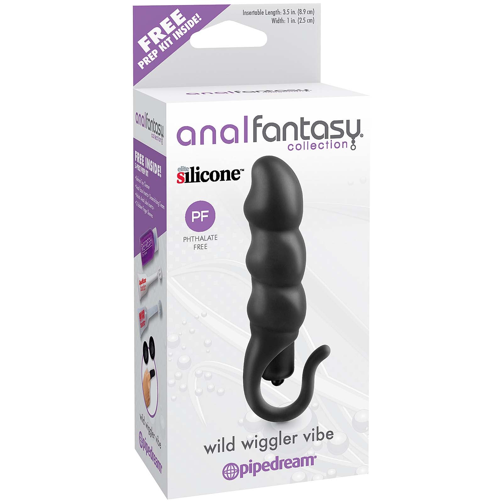 Anal Fantasy Collection Wild Wiggler Vibe - Godfather Adult Sex and Pleasure Toys