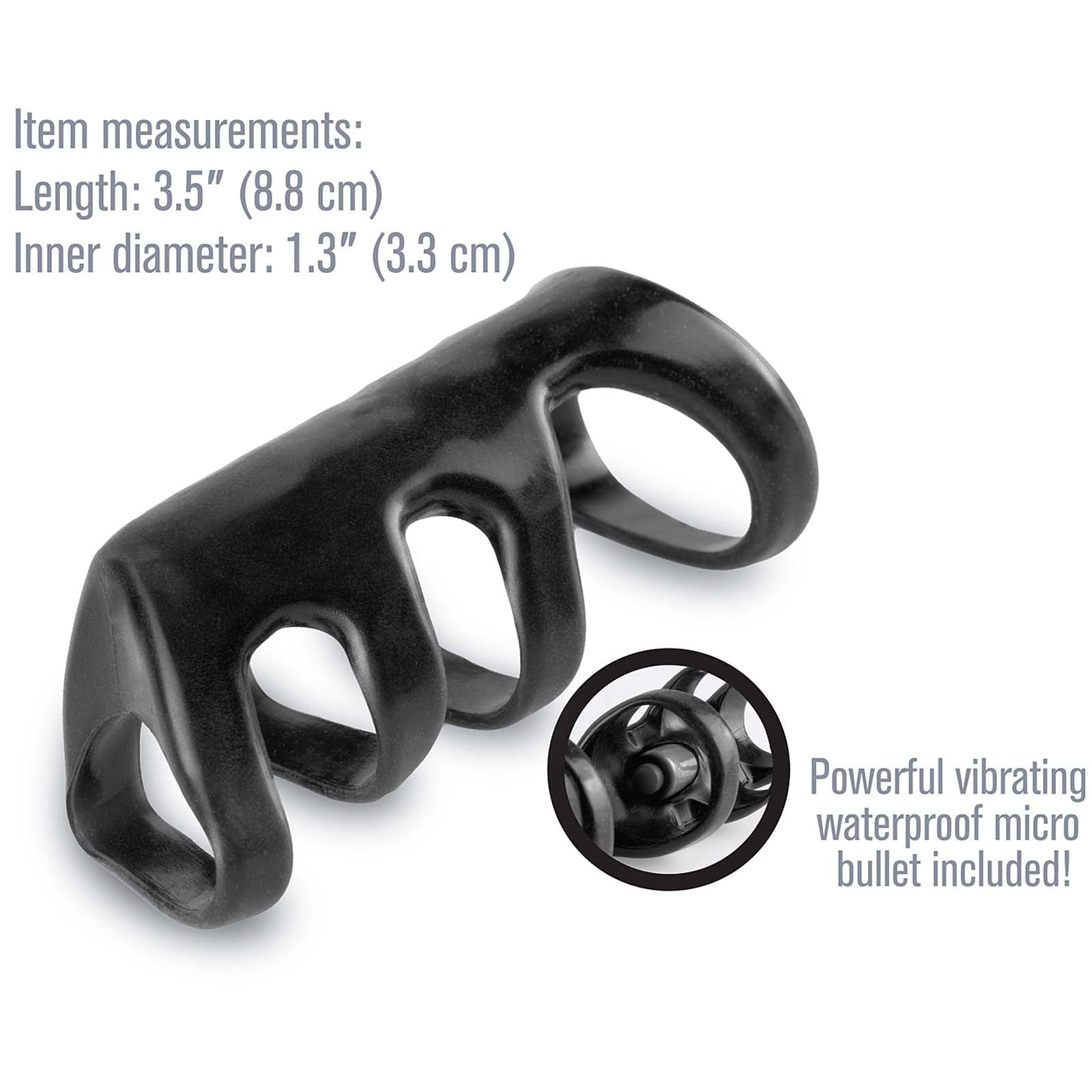 Fantasy X-tensions Vibrating Power Cage - Godfather Adult Sex and Pleasure Toys